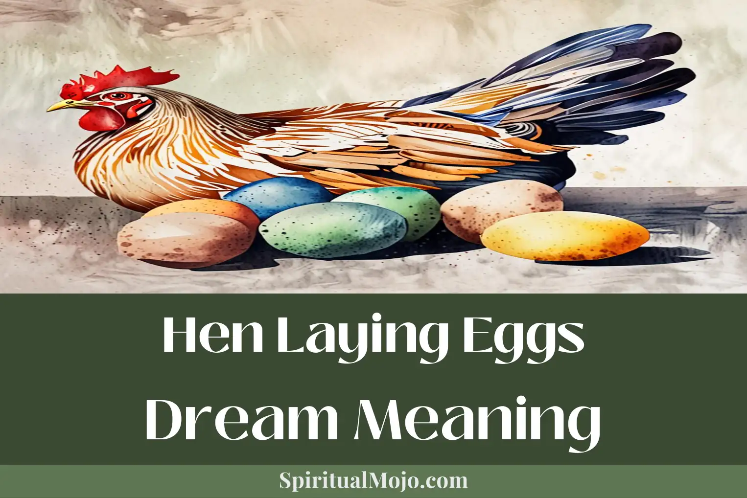 hen laying eggs dream meaning