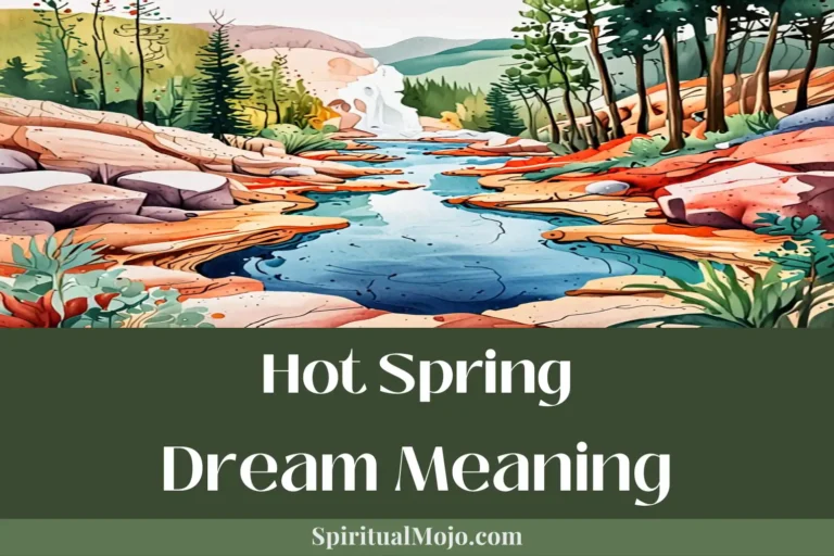 hot spring dream meaning