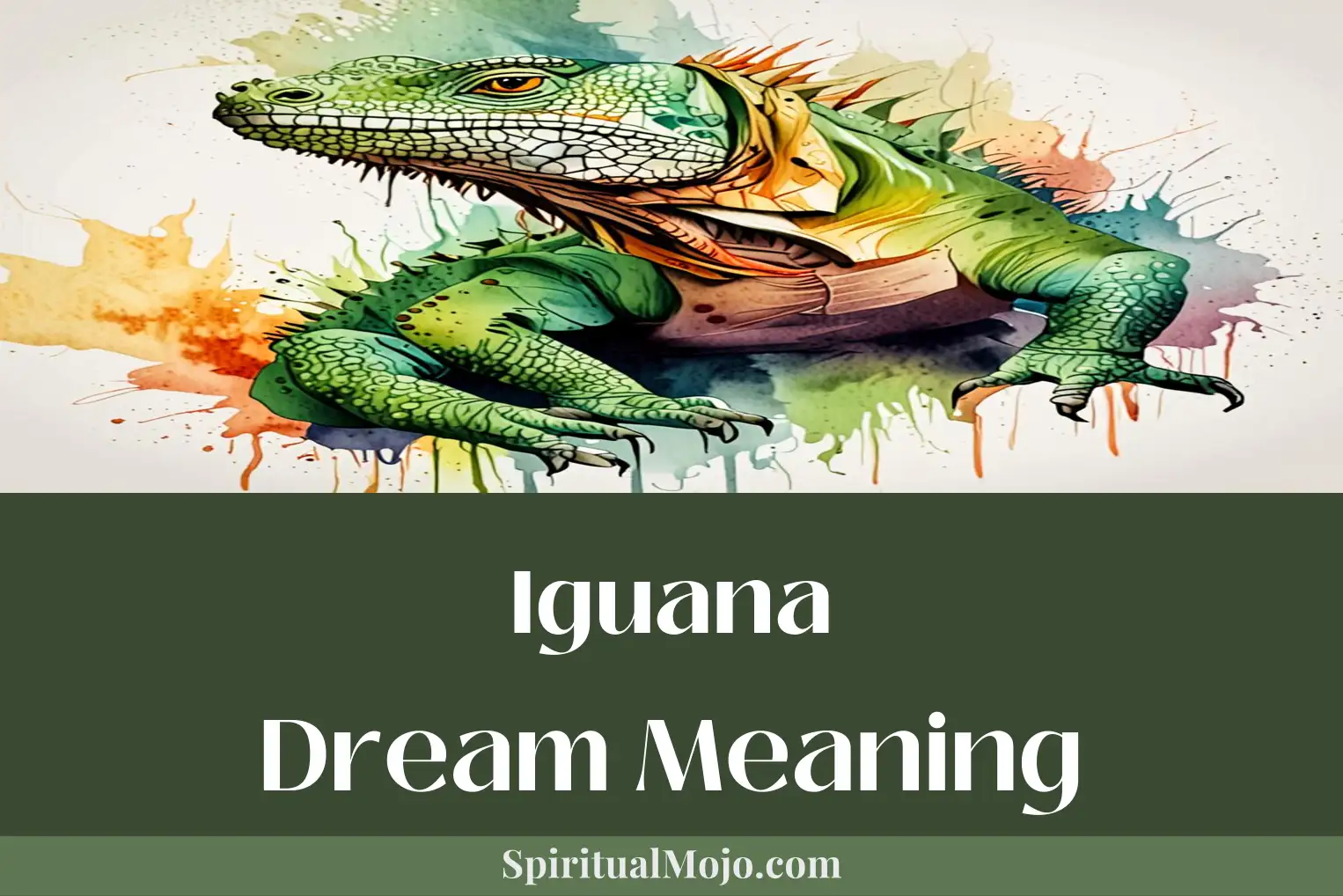 iguana dream meaning