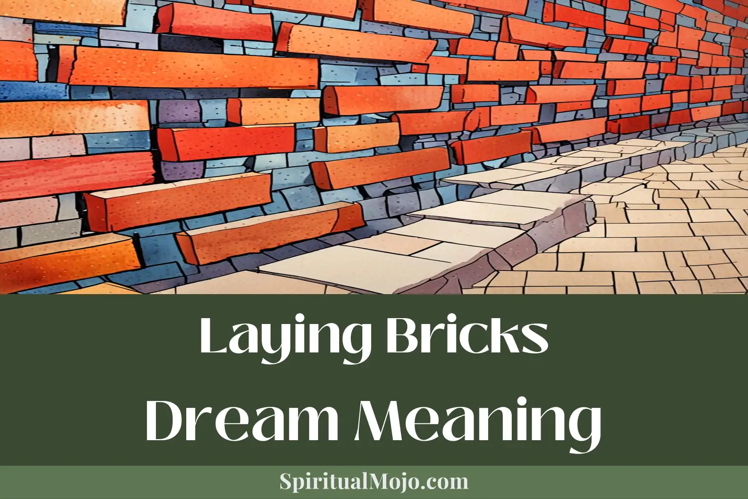 laying bricks dream meaning