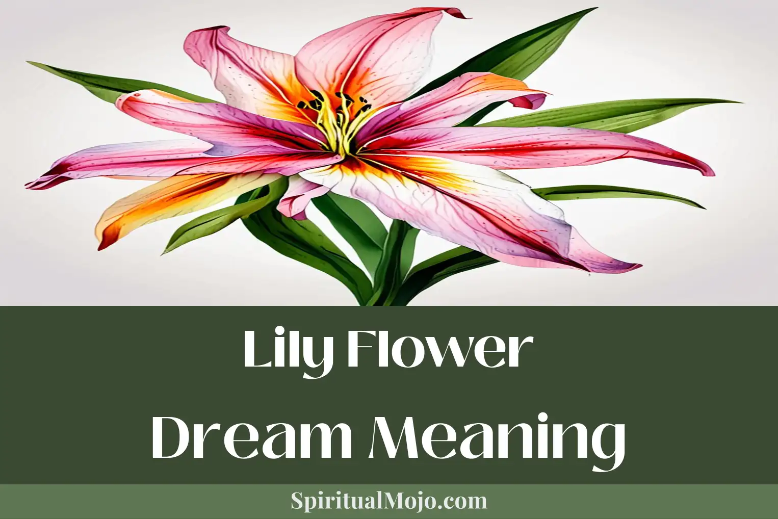 lily flower dream meaning