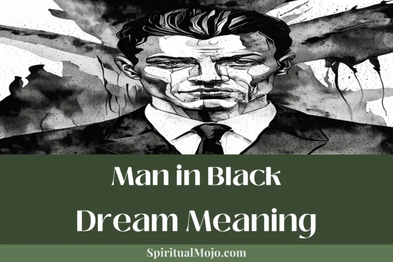 man in black dream meaning