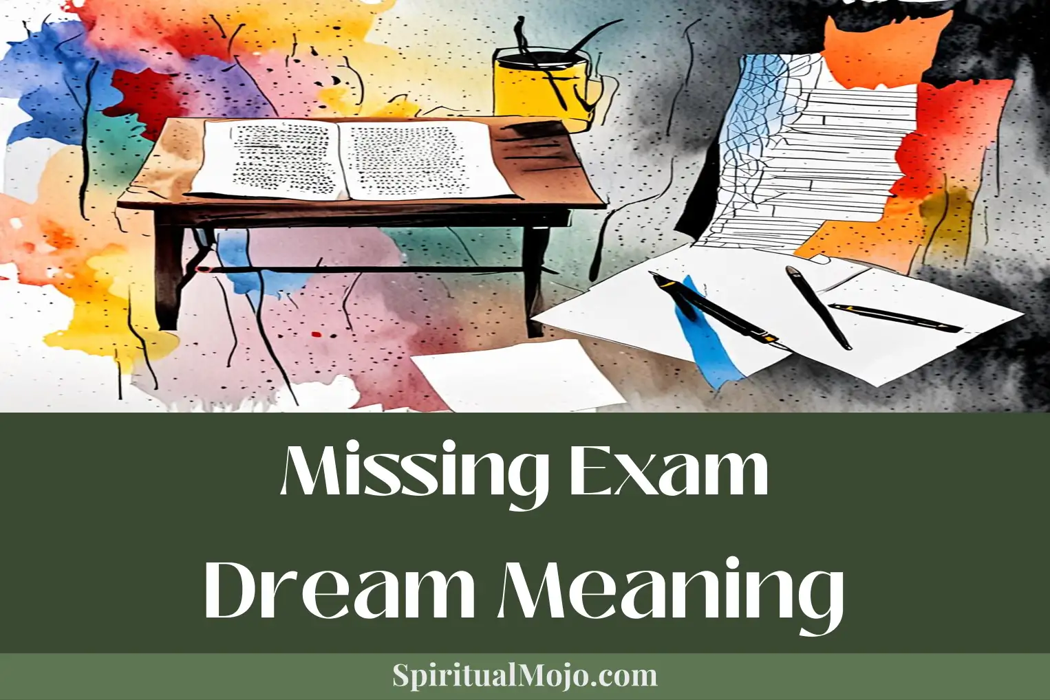 missing exam dream meaning
