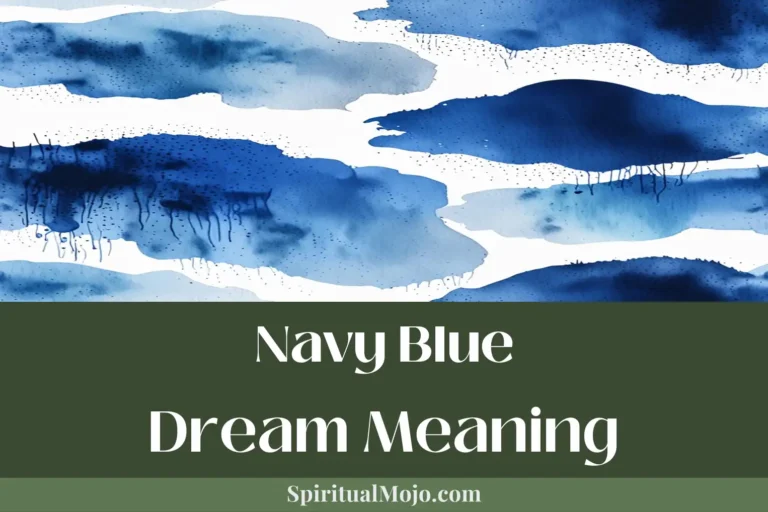 navy blue dream meaning