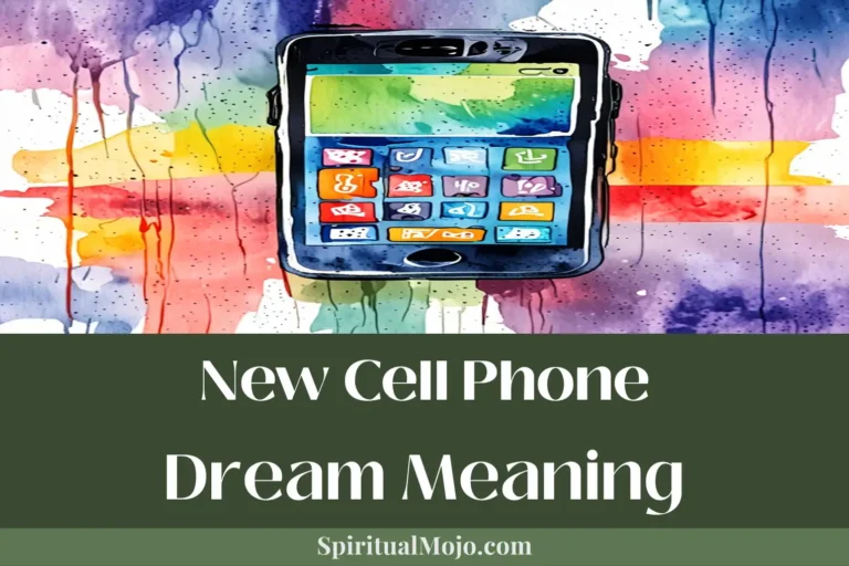 new cell phone dream meaning