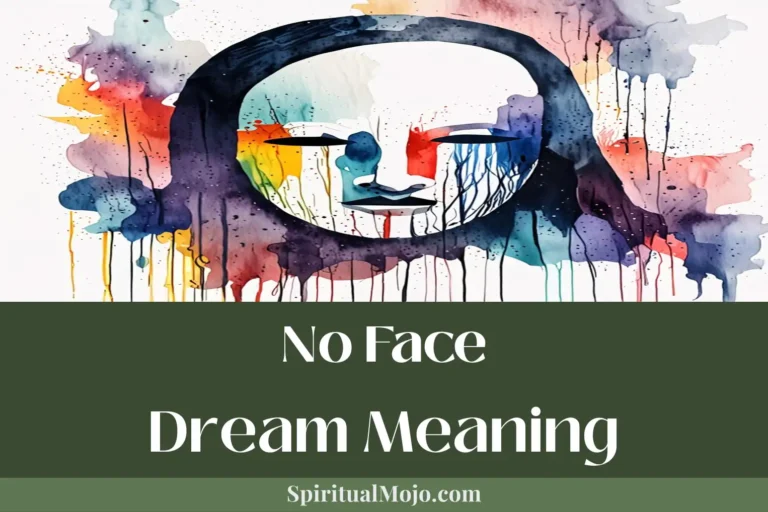 no face dream meaning