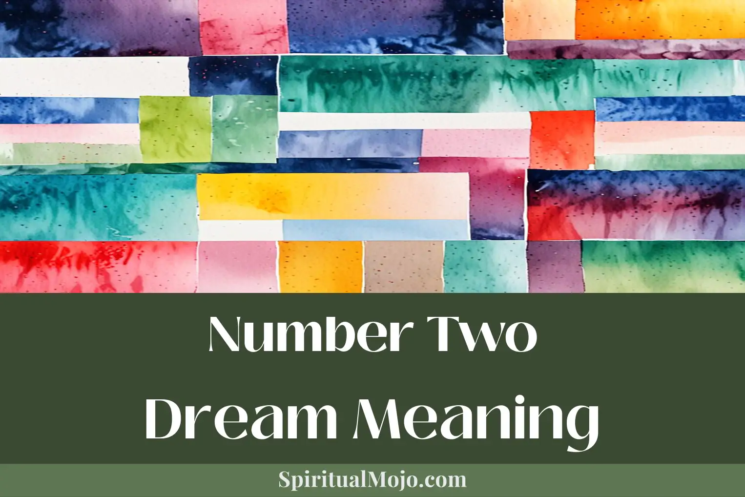 number two dream meaning