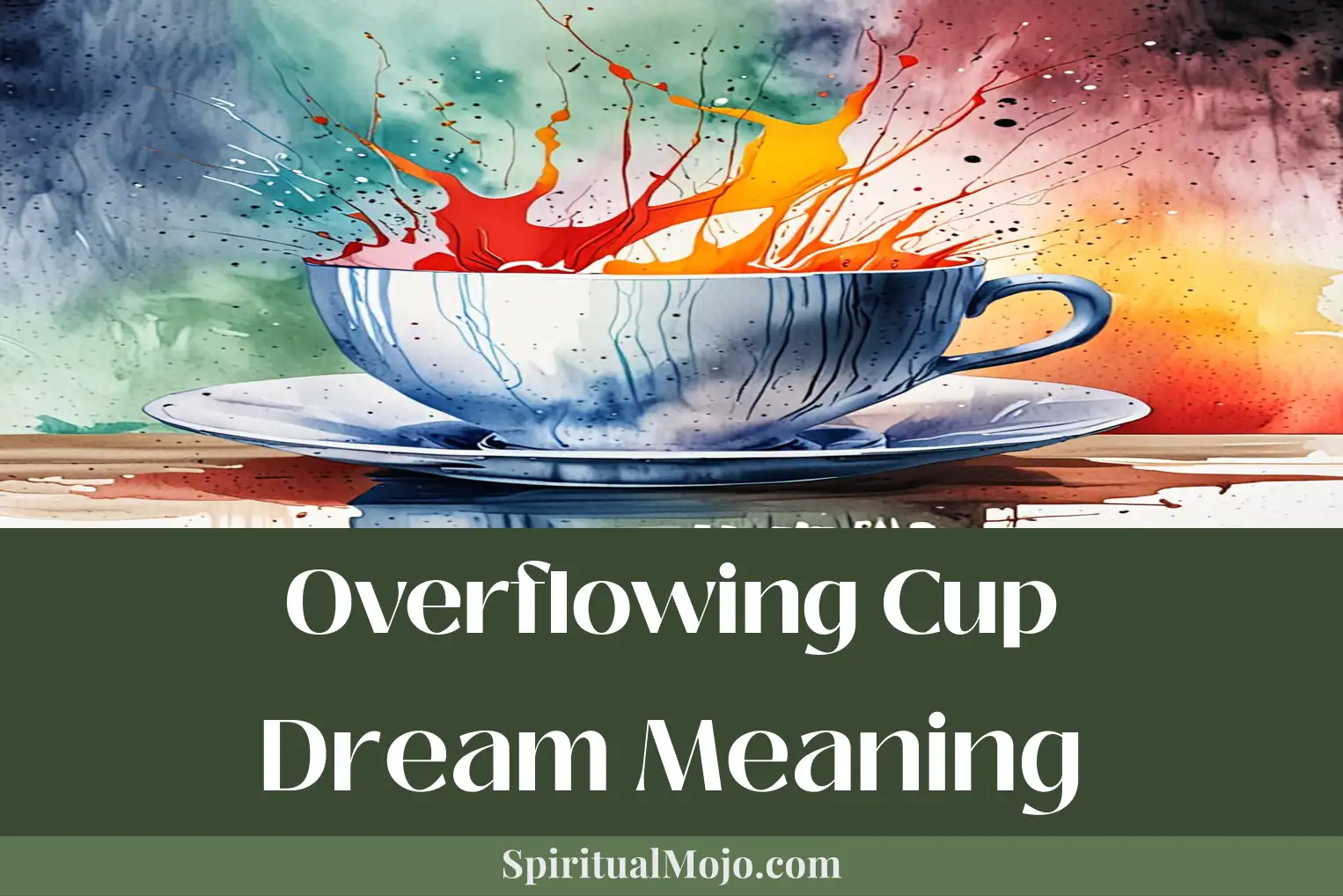 overflowing cup dream meaning