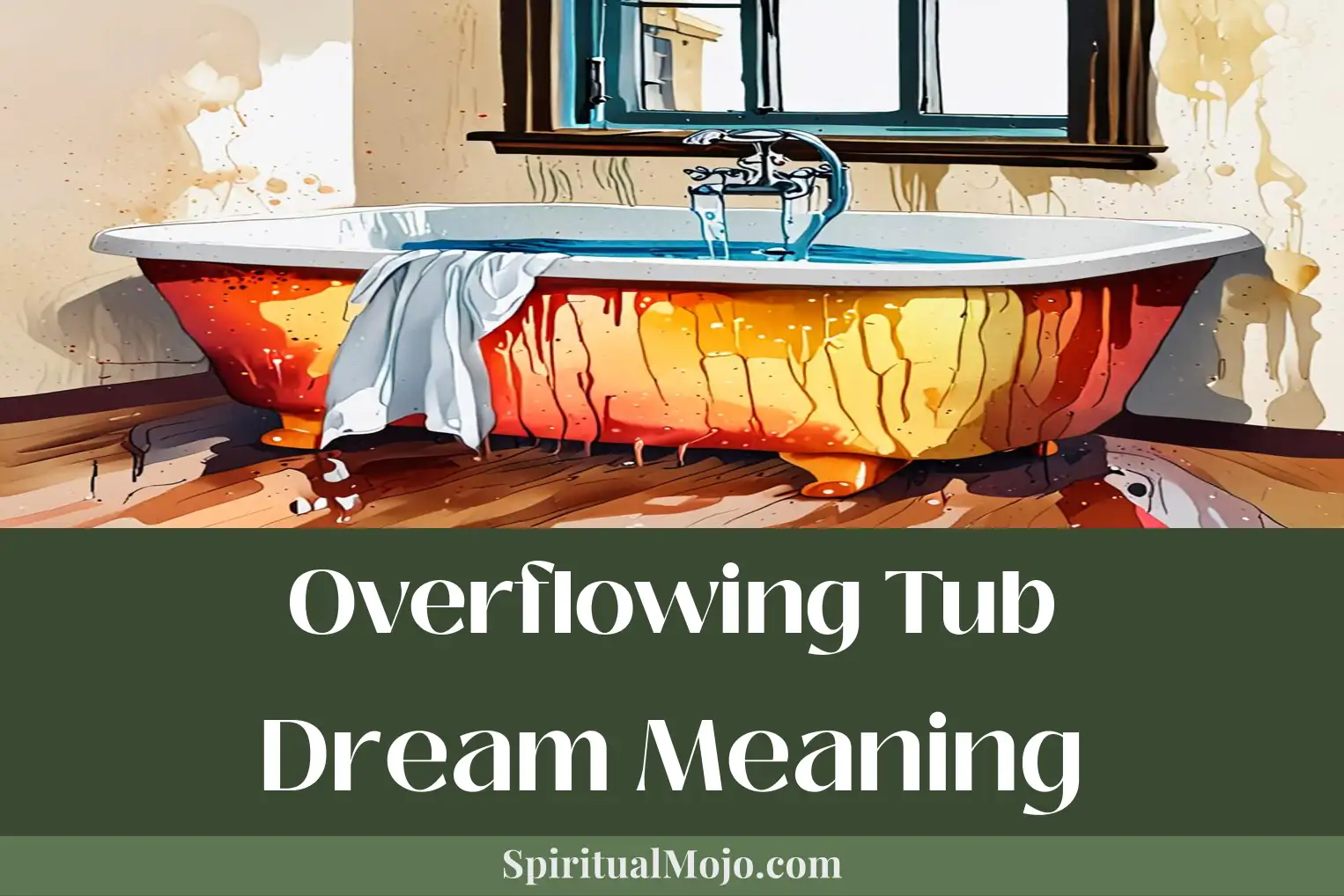 overflowing tub dream meaning