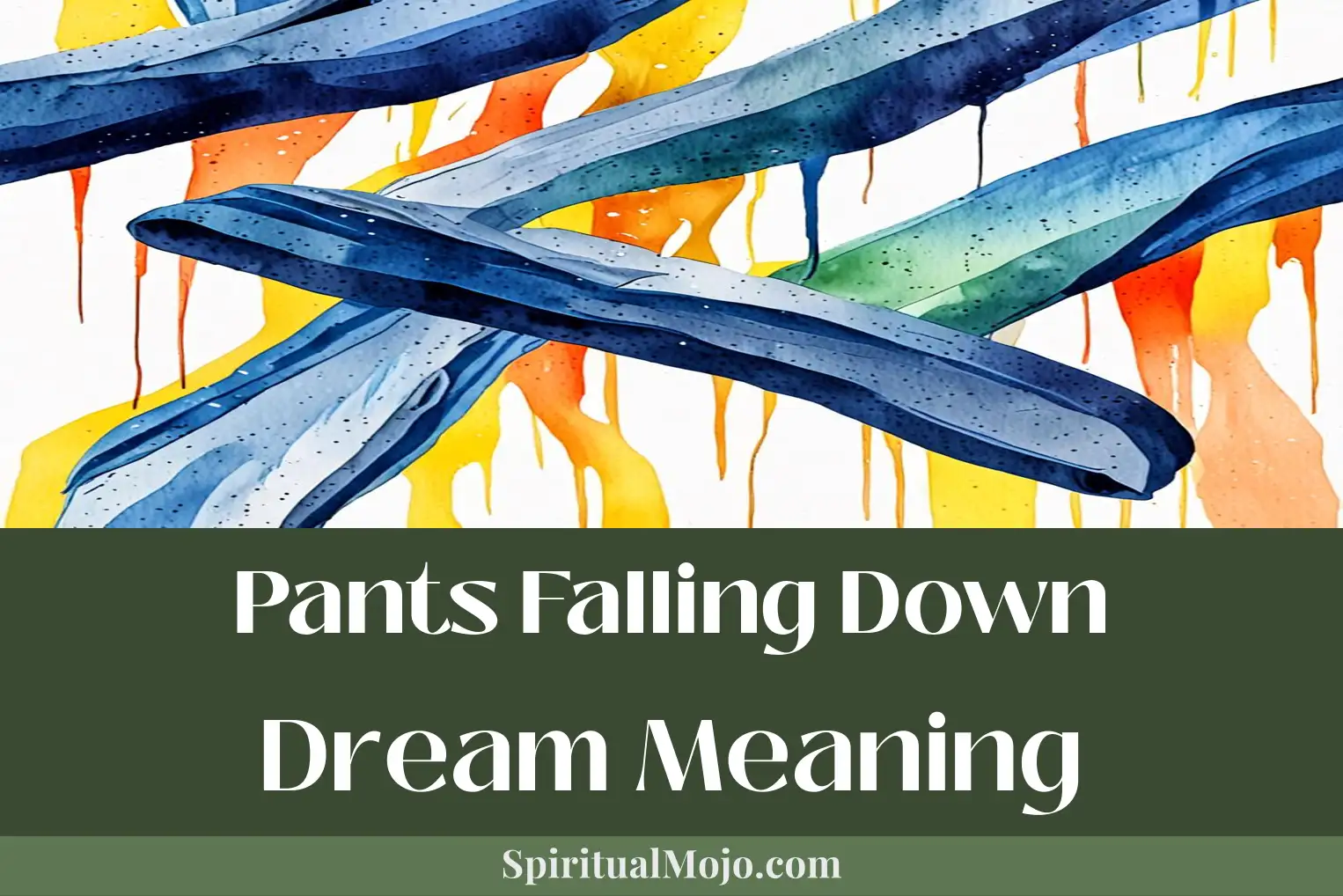 pants falling down dream meaning