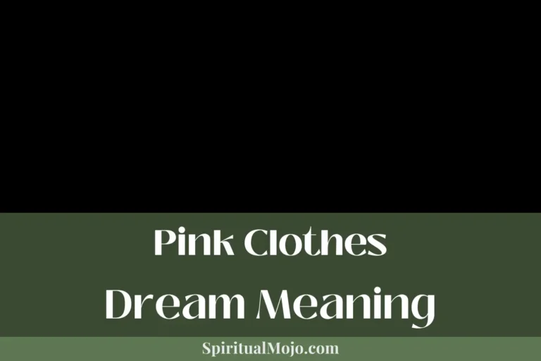 pink clothes dream meaning