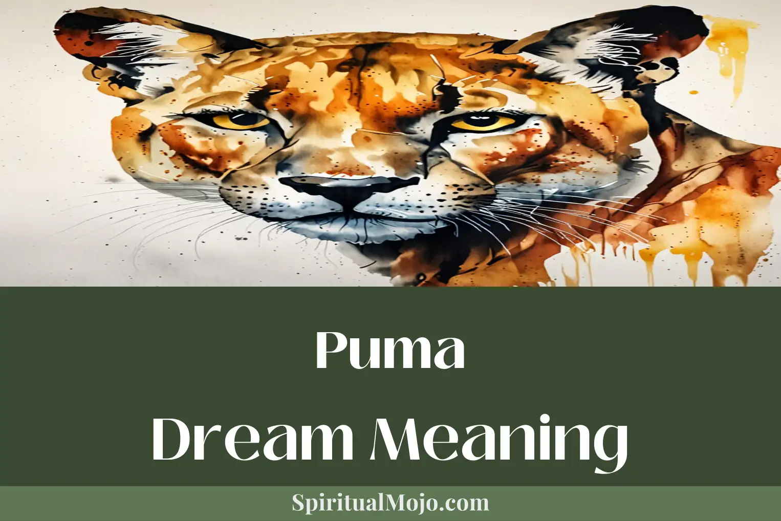 puma dream meaning
