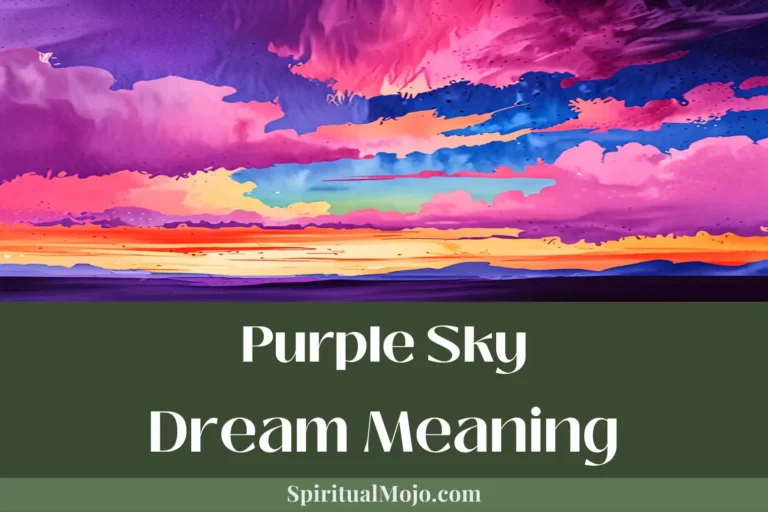 purple sky dream meaning