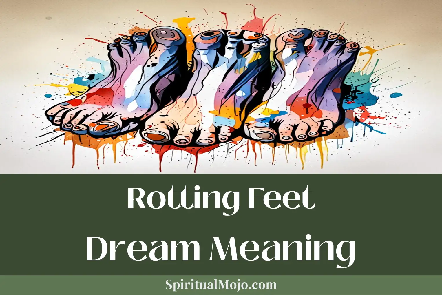 rotting feet dream meaning