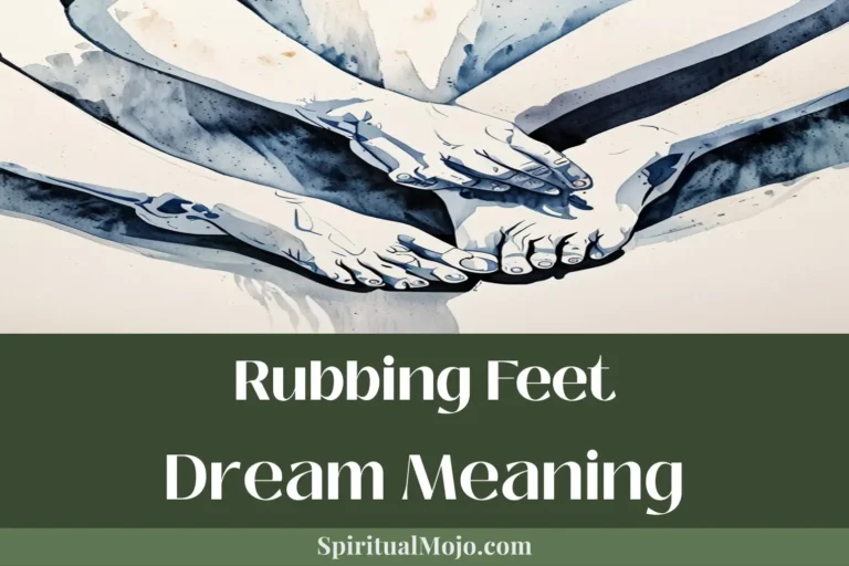 rubbing feet dream meaning