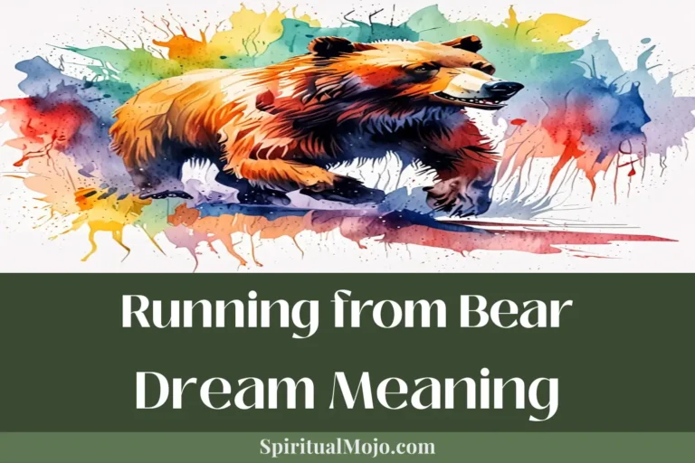running from bear dream meaning
