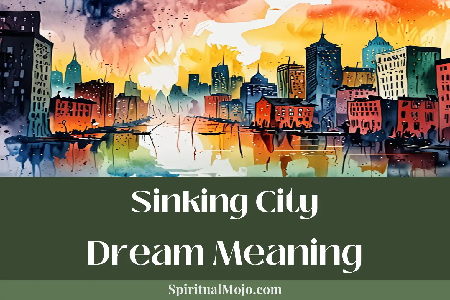 sinking city dream meaning