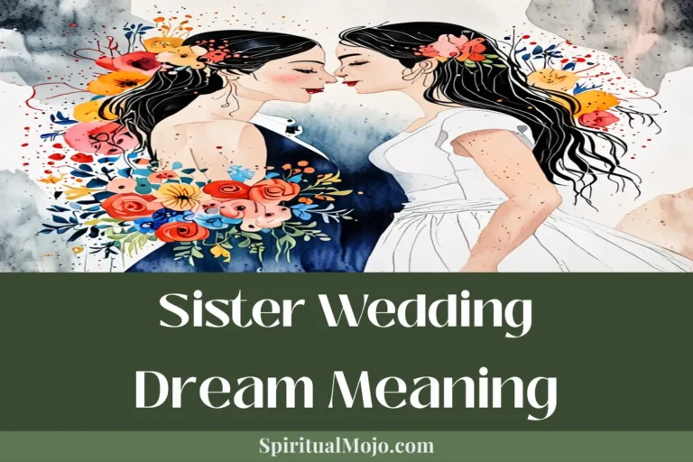 sister wedding dream meaning