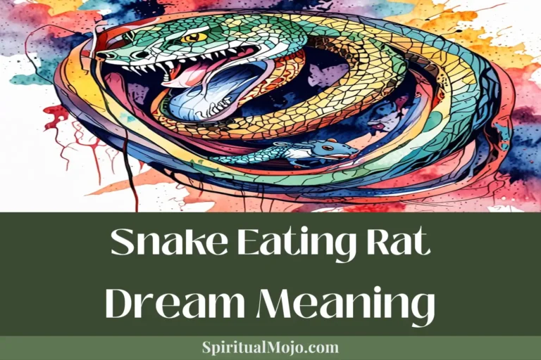 snake eating rat dream meaning