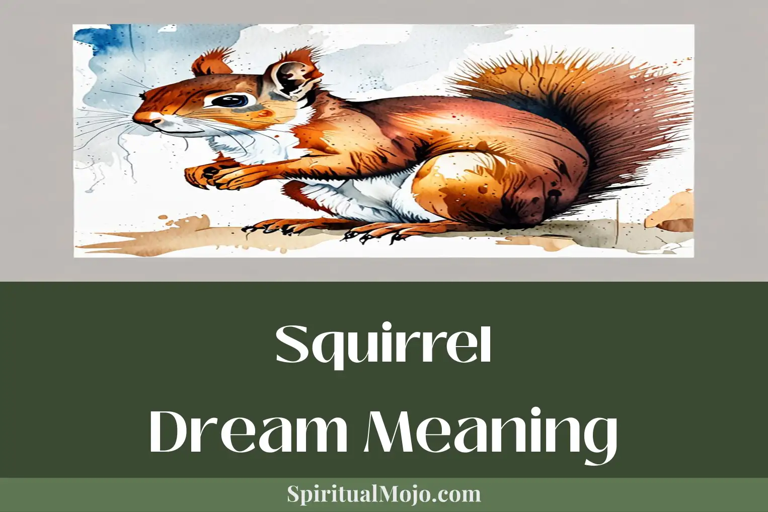 squirrel dream meaning