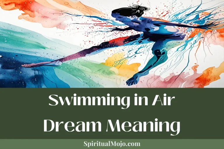 swimming in air dream meaning
