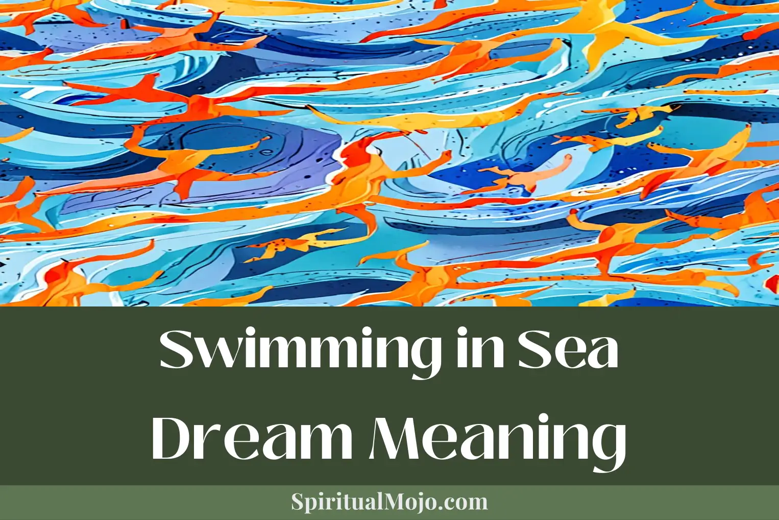 swimming in sea dream meaning