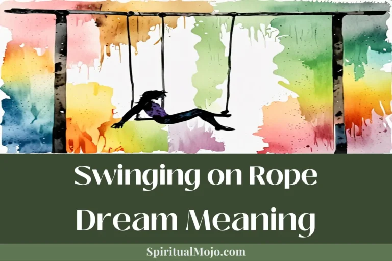 swinging on rope dream meaning