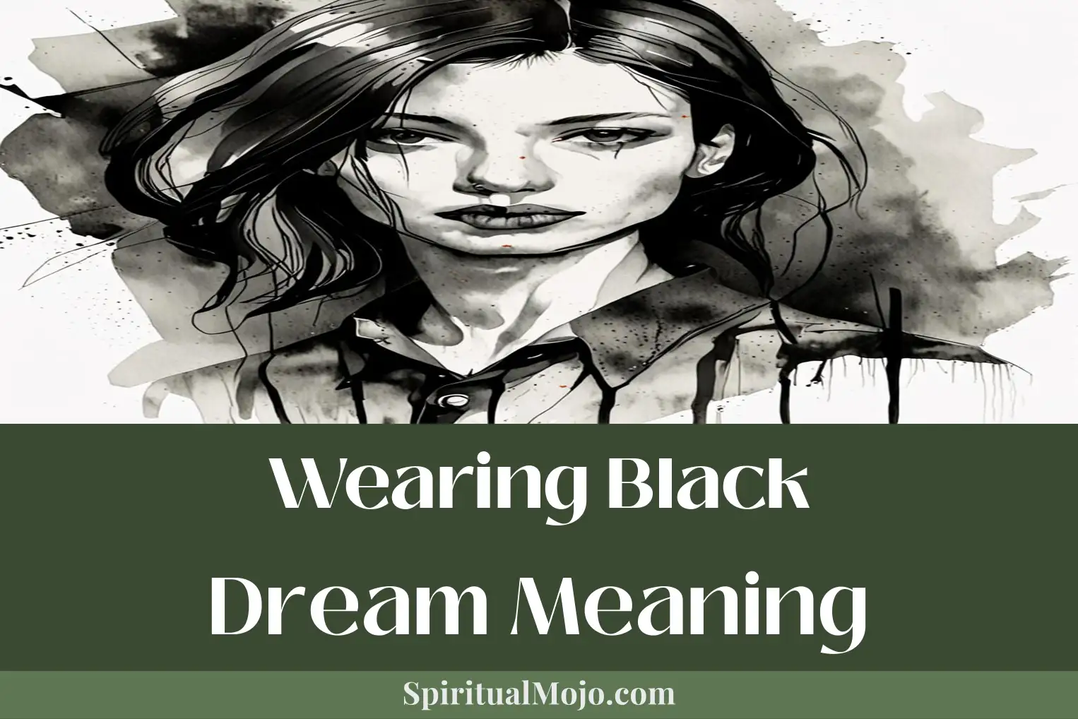 wearing black dream meaning