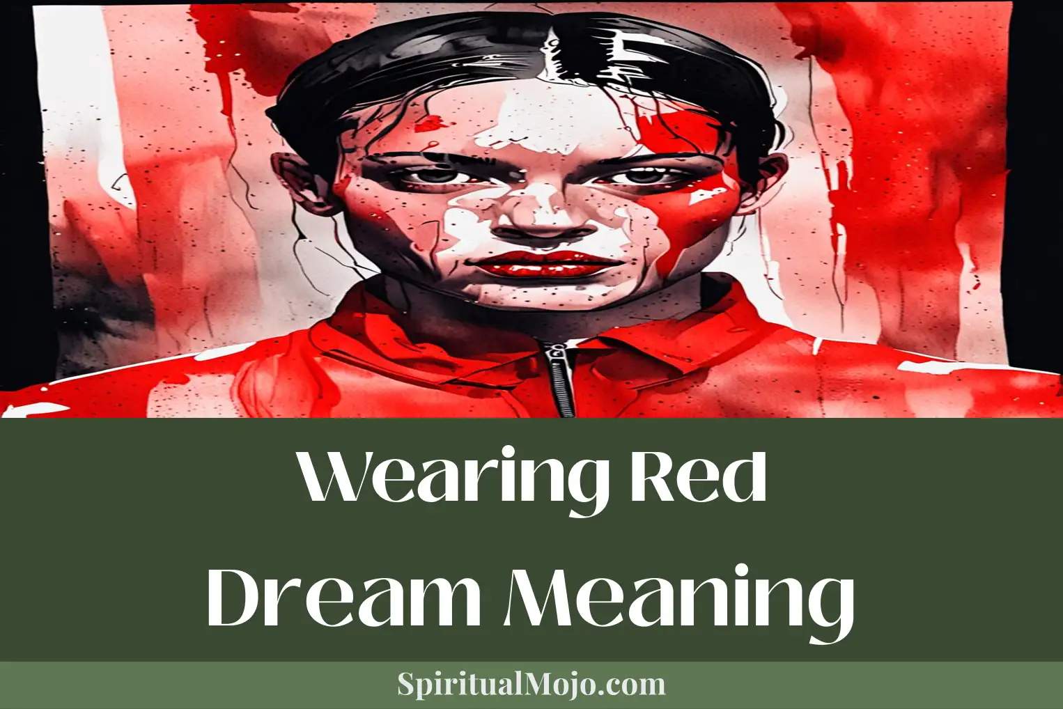 wearing red dream meaning