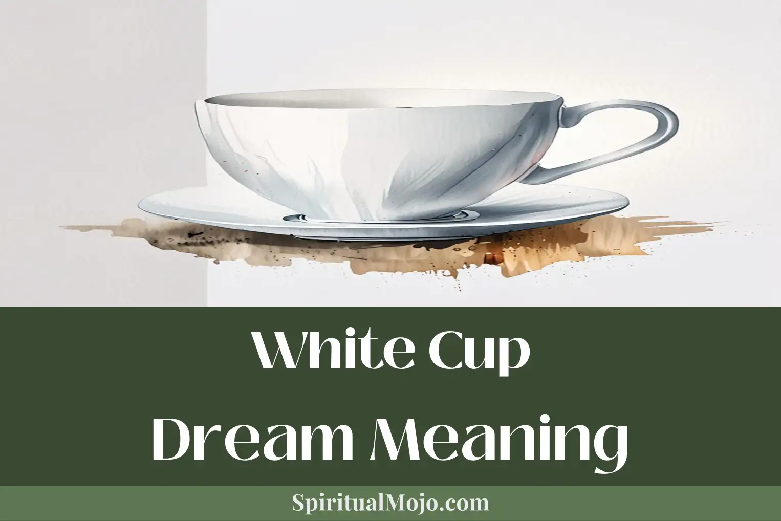 white cup dream meaning