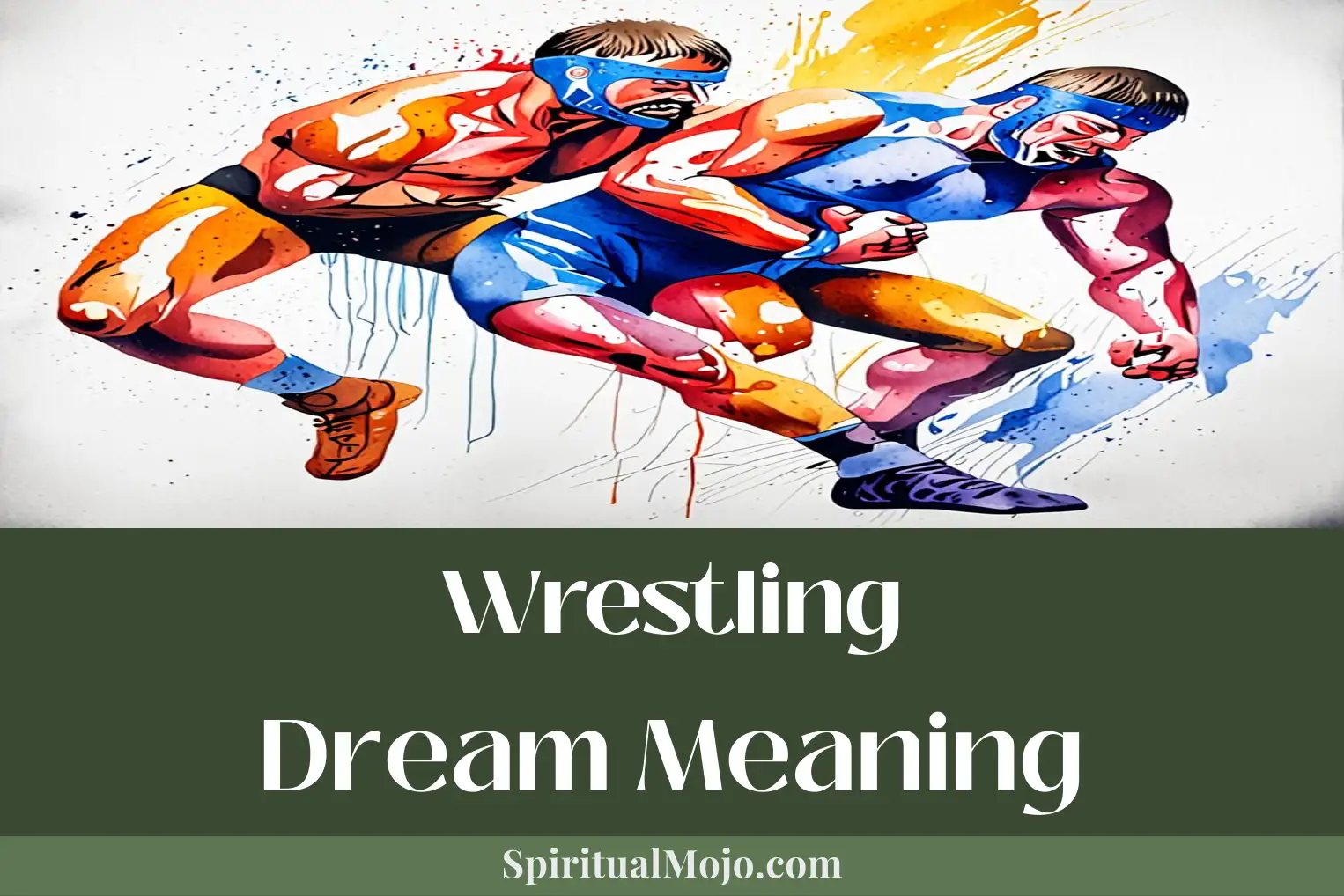 wrestling dream meaning