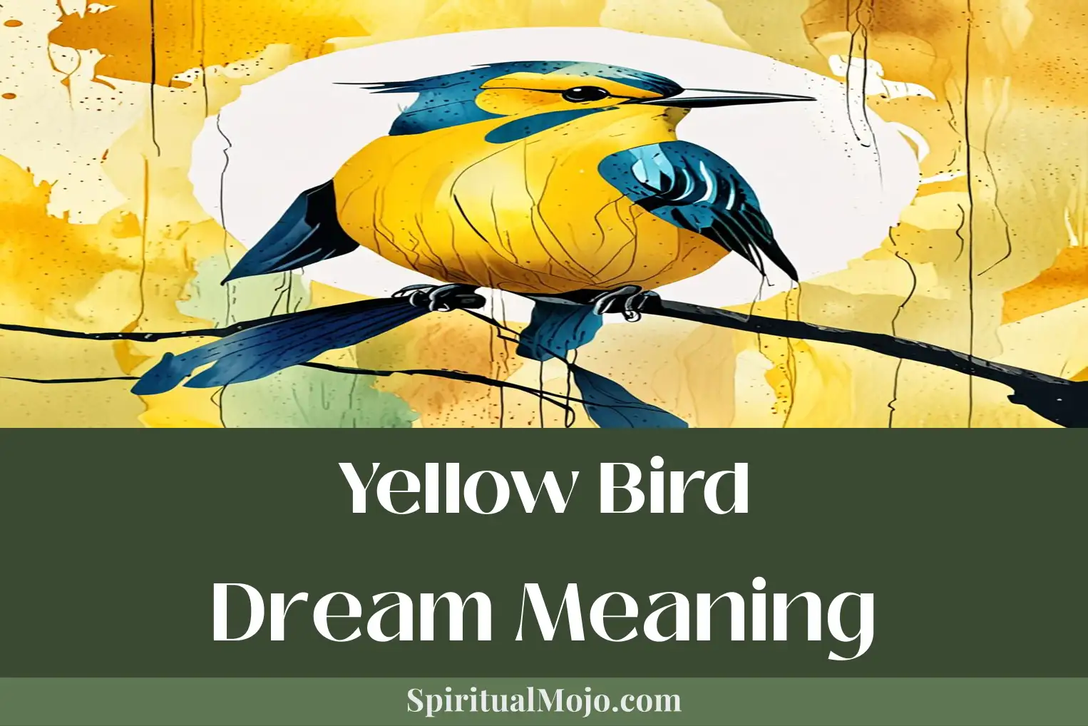 yellow bird dream meaning
