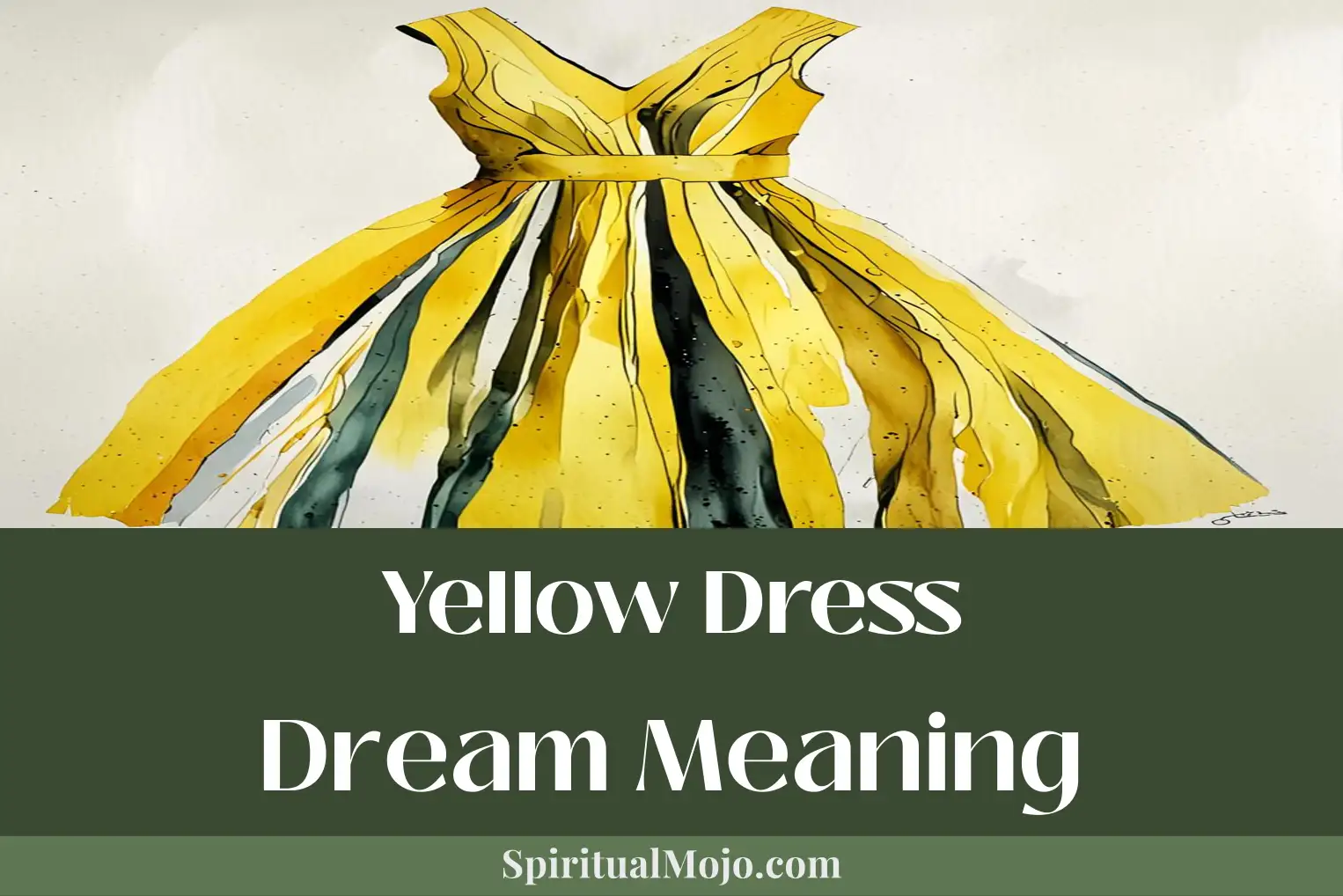yellow dress dream meaning