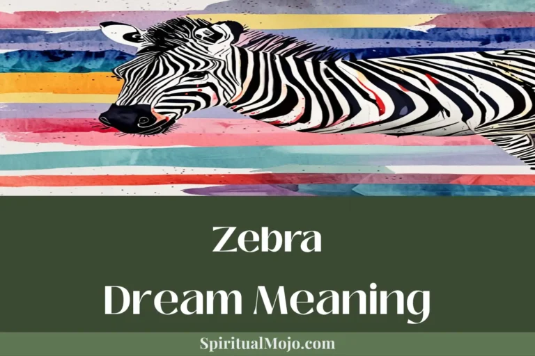 zebra dream meaning